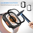 thumbnail image 1 of For 49mm Apple Watch Series Ultra Case,Takfox [1-Pack] Built-in Screen Protector Overall Protective Case TPU Ultra-Thin Bumper Flexible Lightweight Cover,Black, 1 of 7