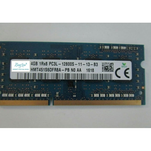For 4G 1RX8 PC3L-12800S 1600 HMT451S6DFR8A-PB