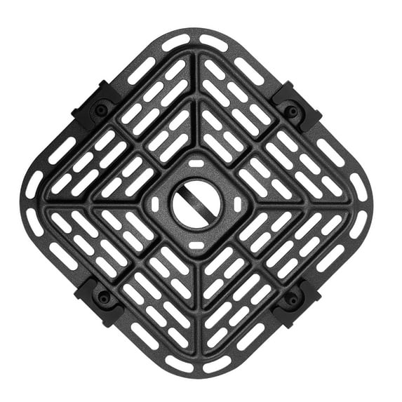 For 4QT Healthy Cooking Air Fryer Grill Tray Crisper Plate, Food Grade Stainless Steel, Easy To Clean Accessory 7.3 Inch