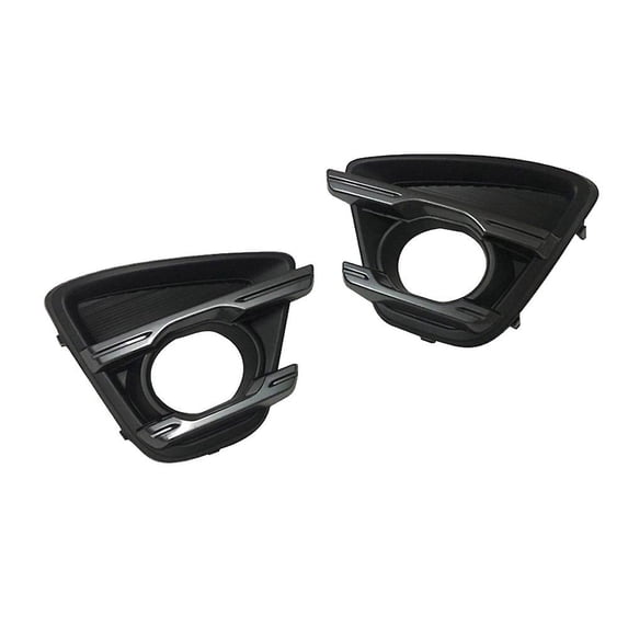 For -5 Cx5 2015 2016 2017 Fog Light Lens Cover Front Bumper Fog Lamp Fame Decoration Car Stying