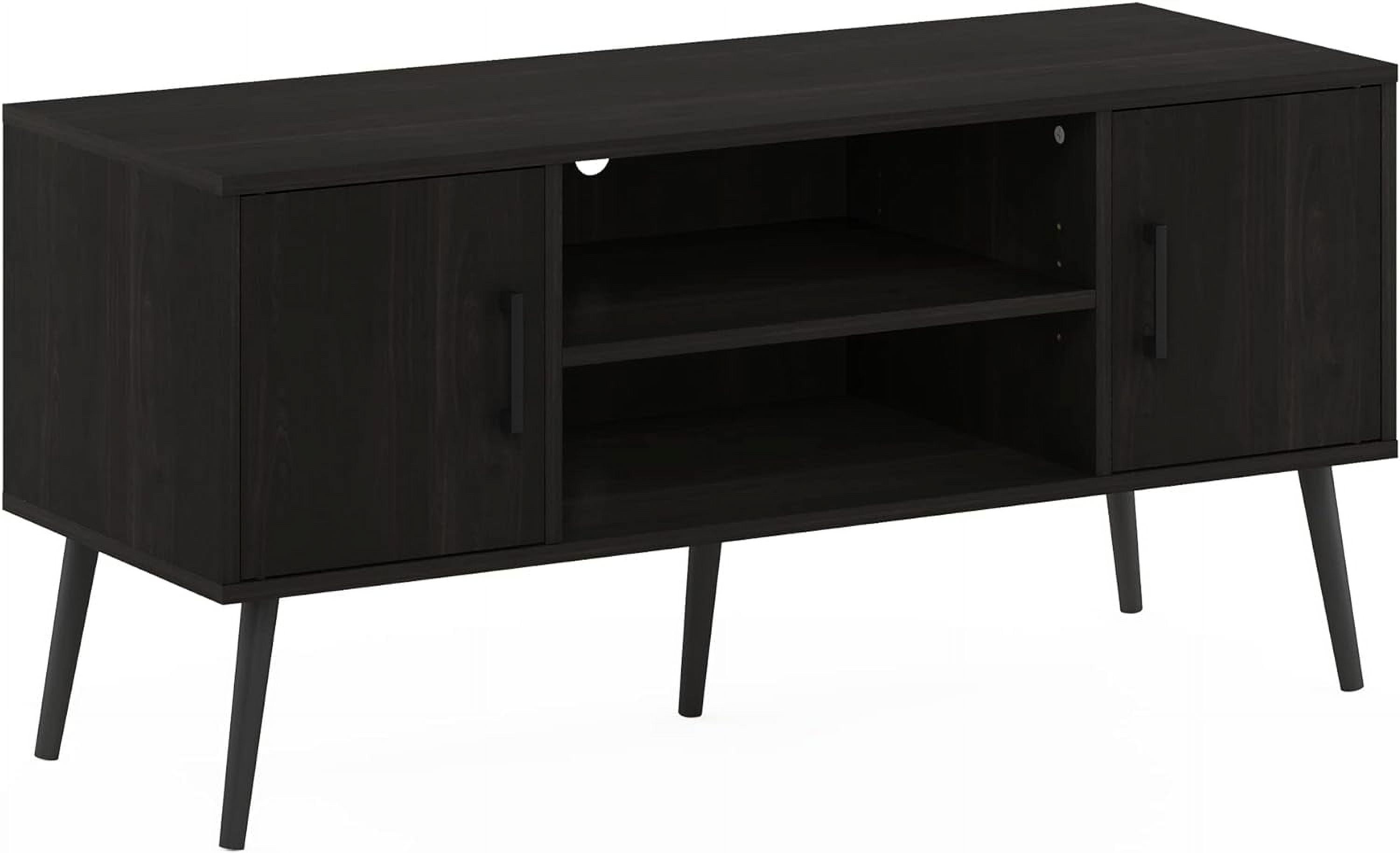 For 55 Inch TV Entertainment Center With 2 Storage And Open Shelves for-55-inch-tv-entertainment-center-with-2-storage-and-open-shelves