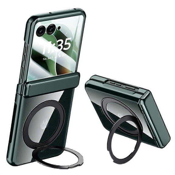 For 60 Ultra 5G Case Compatible with Kickstand Electroplated PC Phone Cover Bu