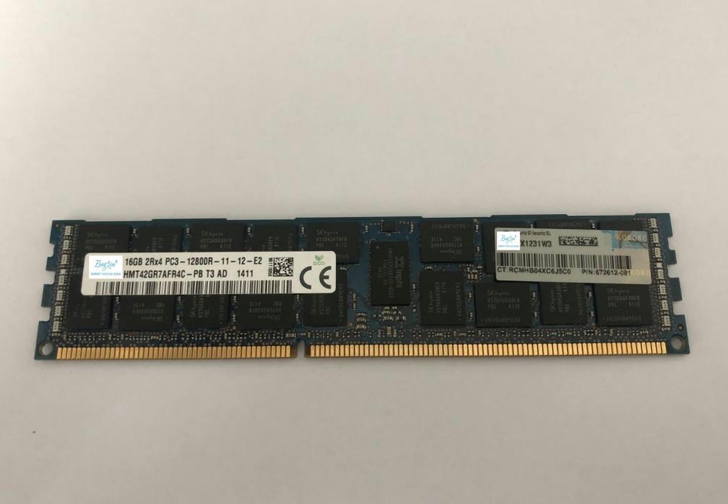 16 GB DDR3 Laptop Memory HP 672631-B21 672612-081 16GB (1X16GB