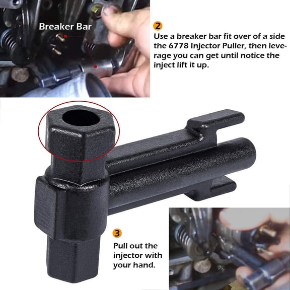 For 6778 Injector Puller Similar to Kent Moore J-44639 01-2004 GM Duramax 6.6L