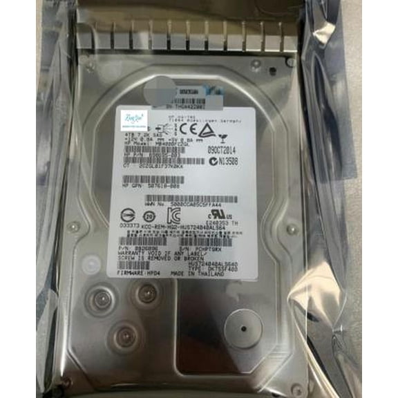 For 693721-001 4TB 7.2K 3.5 inch 693689-B21 server