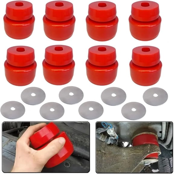 For 7-141 1999-2014 Chevy Silverado GMC Sierra Cab Mount Bushing Kit 16 Pcs