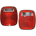 thumbnail image 1 of For 76-80 CJ5 CJ7 Taillight Taillamp Rear Brake Light Tail Lamp Bulb SET PAIR, 1 of 5