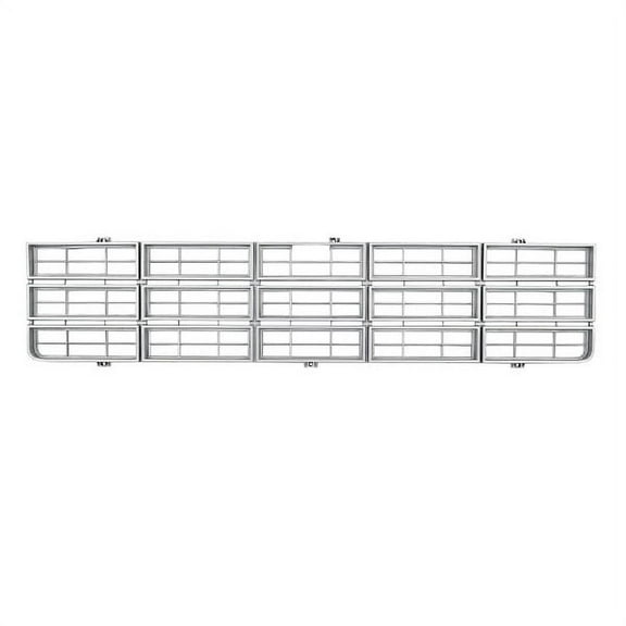 For 77-80 Chevy C/K & G/P-Series Pickup Truck & Van Grill Grille Assembly Silver