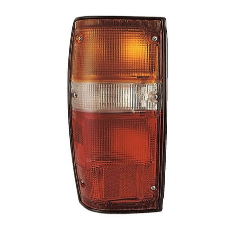 For 84-89 4Runner & 84-88 Toyota Truck Black Trim Taillight Taillamp Driver Side