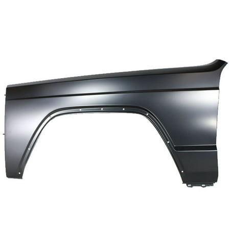 For 84-96 Cherokee, Comanche, Wagoneer Front Fender Quarter Panel Primed Left