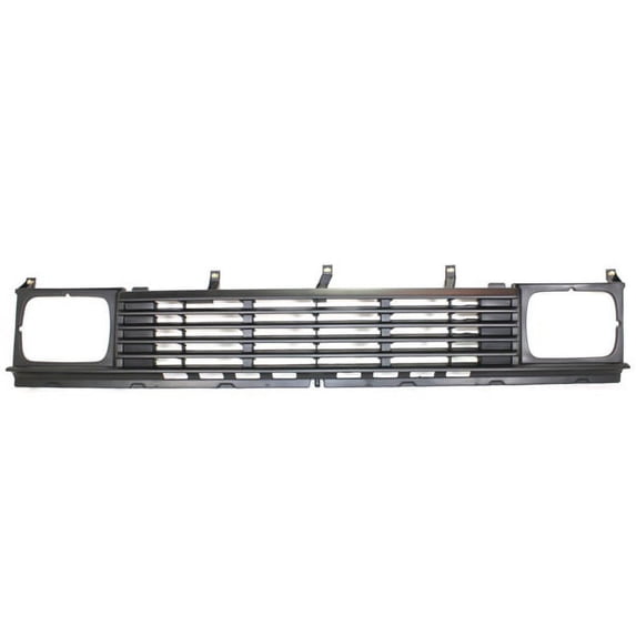For 86-87 D21 Pickup Truck RWD Front Grill Grille Assembly Argent Shell & Insert
