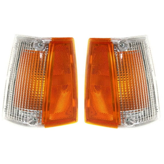 For 86-93 B-Series Pickup Truck Corner Turn Signal Park Light Lamp Set Pair