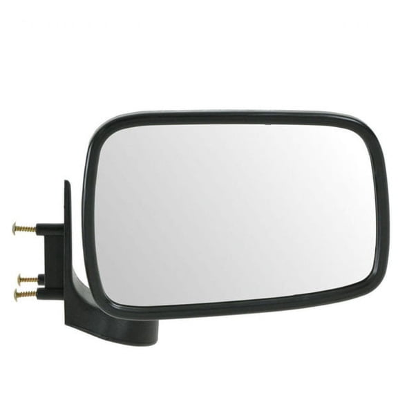 For 86-93 Mazda Pickup Truck Rear View Mirror Manual Chrome Folding Right Side