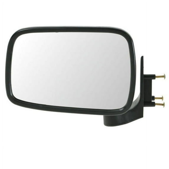For 86-93 Mazda Pickup Truck Rear View Mirror Manual Chrome Foldinging Left Side