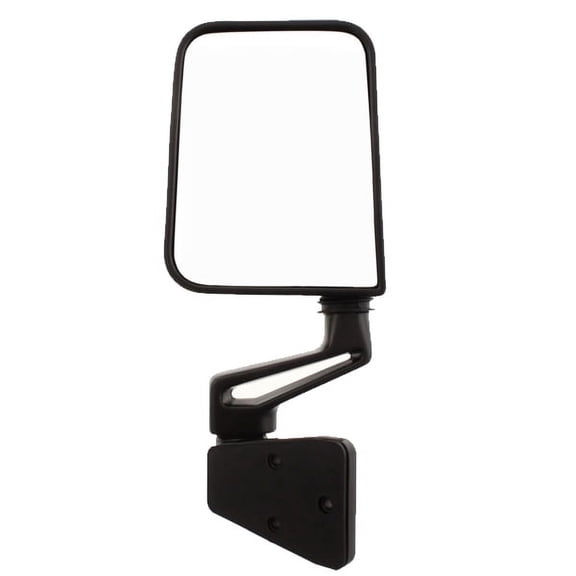 For 87-02 Wrangler w/Half or Full Steel Door Rear View Mirror Manual Left Side