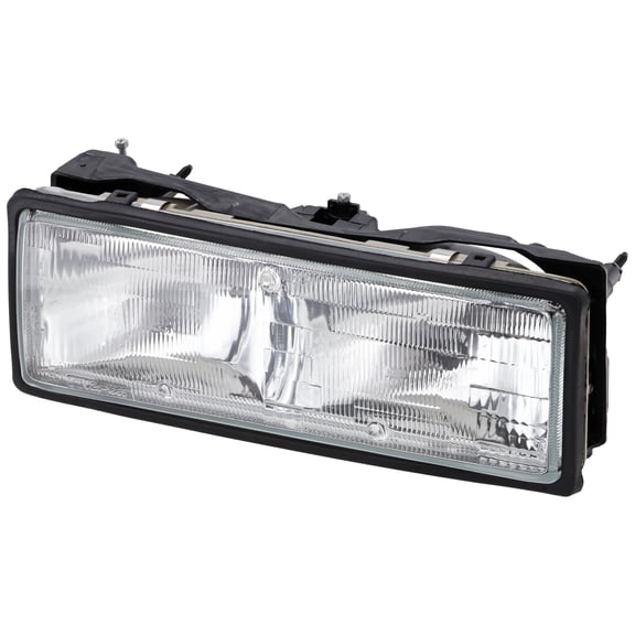 For 87-90 Caprice Headlight Headlamp Head Light with Bracket w/Bulb Driver Side