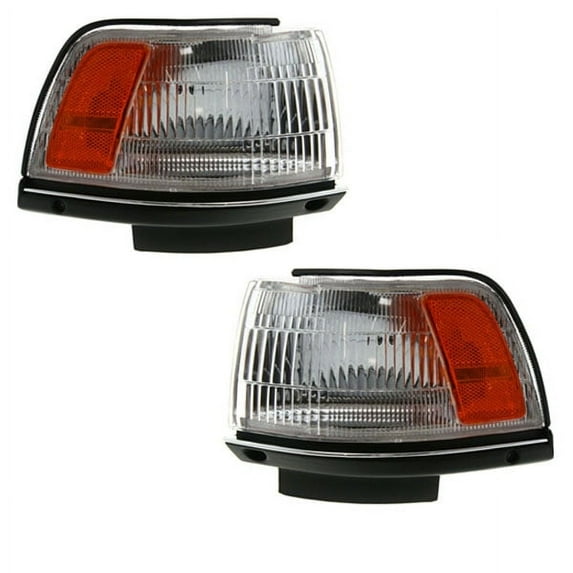 For 87-91 Camry Park Corner Light Turn Signal Marker Lamp Pair Set Left Right