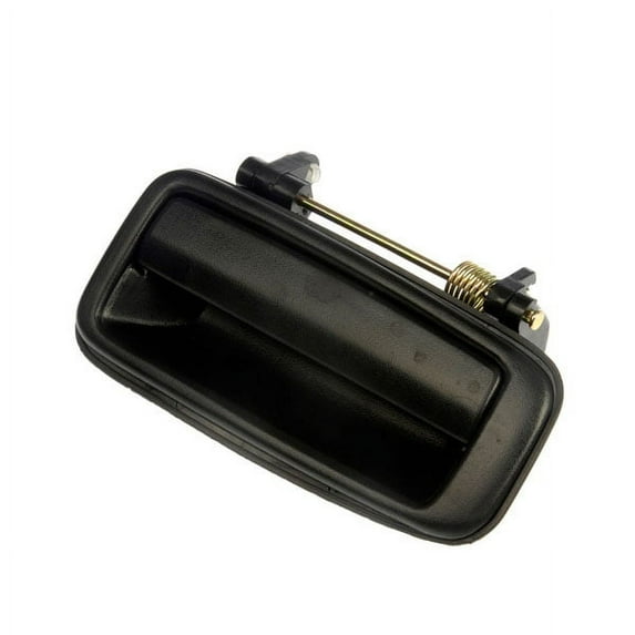 For 88-92 Corolla Rear Outside Outer Exterior Black Door Handle Right Passenger