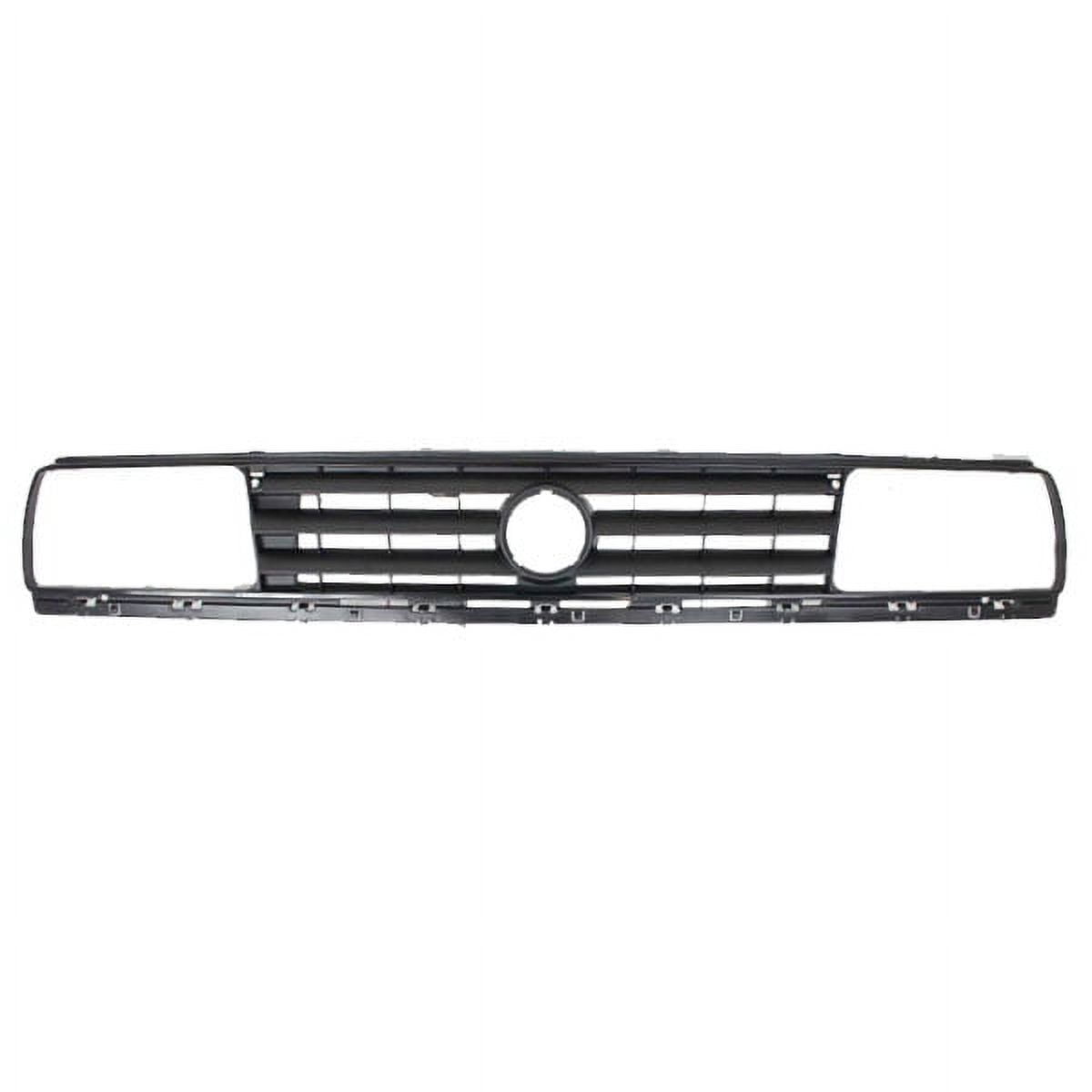 For 8892 Golf & Jetta Front Face Bar Grill Grille Assembly Black Shell