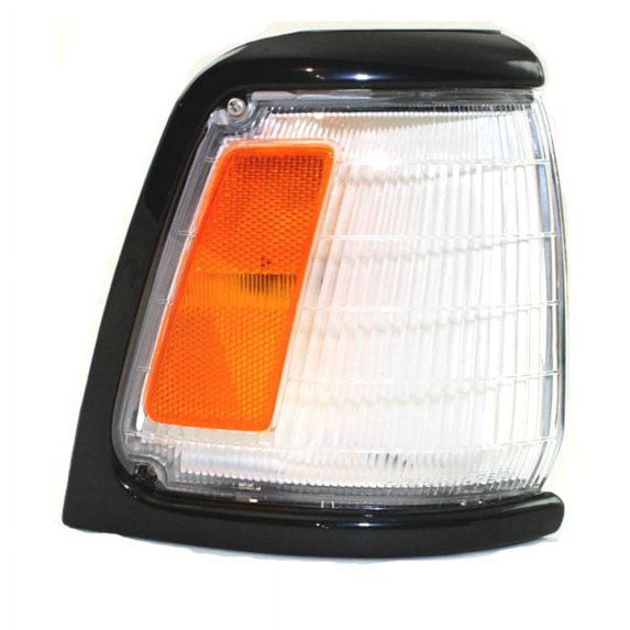 For 89-91 Toyota Truck Corner Turn Signal Park Light Lamp Black Trim Right Side