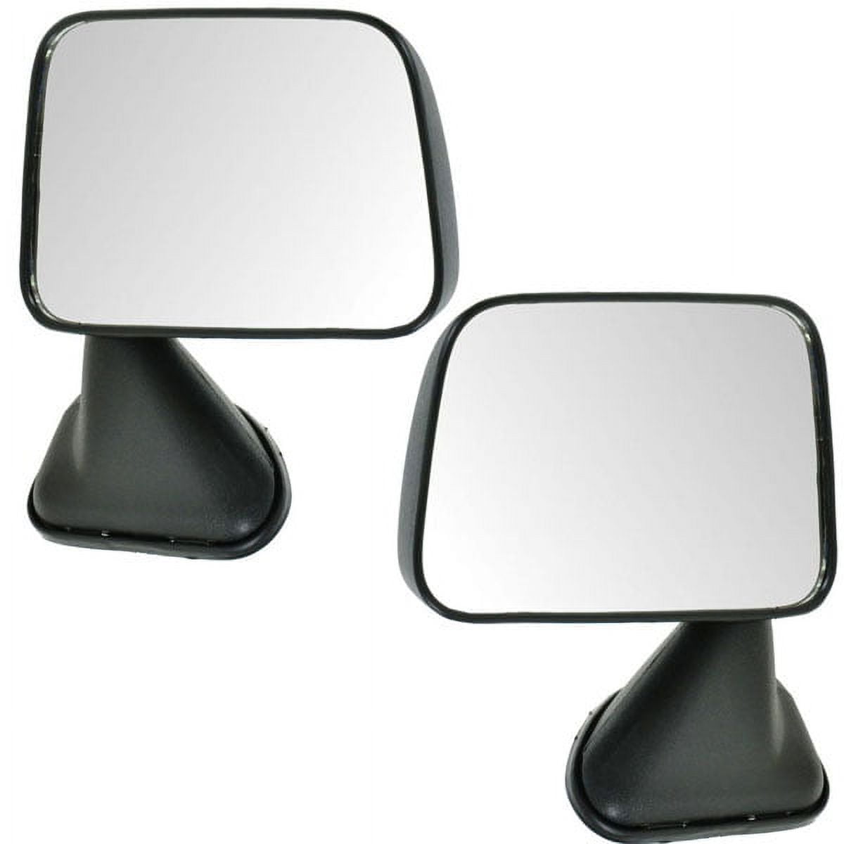 For 89-95 Toyota Pickup Truck Rear View Mirror Manual Textured Black ...