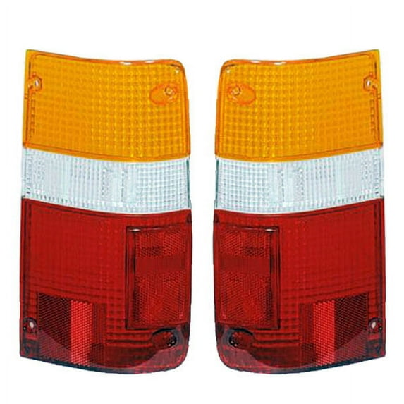 For 89-95 Toyota Pickup Truck Taillight Taillamp Rear Brake Lamp Lens SET PAIR