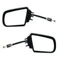 thumbnail image 1 of For 89-96 Regal, Grand Prix Rear View Mirror Manual Remote Non-Folding PAIR SET, 1 of 5
