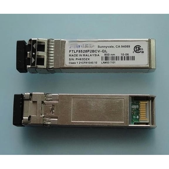 For 8G fiber optic module 850nm multimode SFP+: FTLF 8528P2BCV-QL