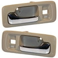 thumbnail image 1 of For 90-93 Accord Beige Tan Inside Inner Interior Door Handel Left/Right Pair Set, 1 of 1