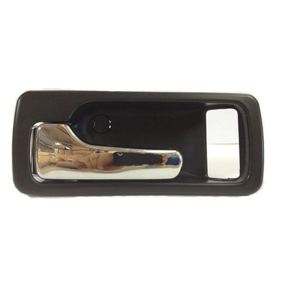 For 90-93 Accord Coupe Black W/O Power Switch Inside Inner Door Handle Left Side