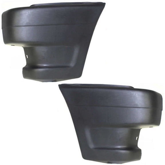 For 90-93 B-Series Pickup Truck Front Bumper Extension End Left Right SET PAIR