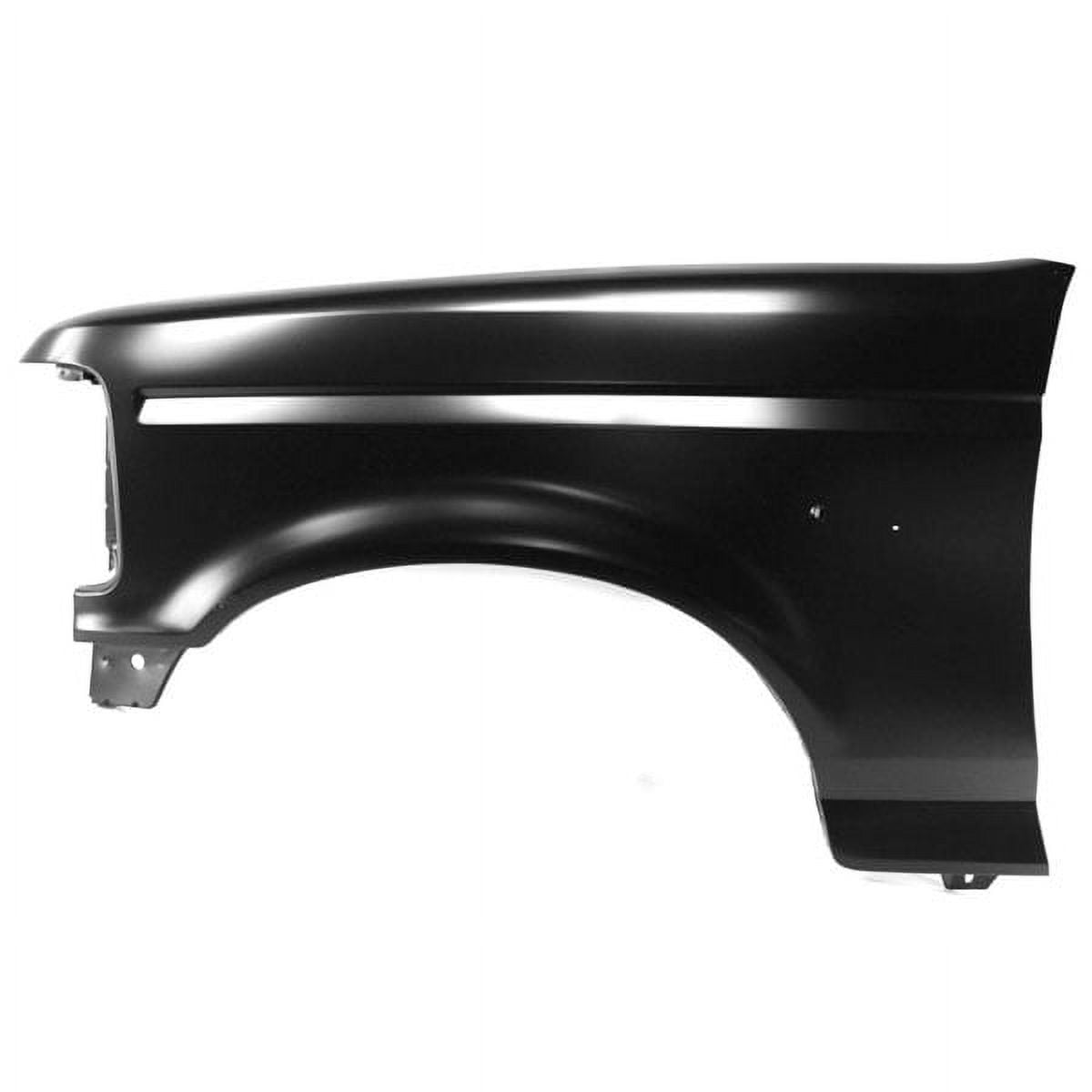 Front Driver Side Fender For 92-96 Ford F-150, F-250, F-350 & Bronco – Unfinished Steel Panel