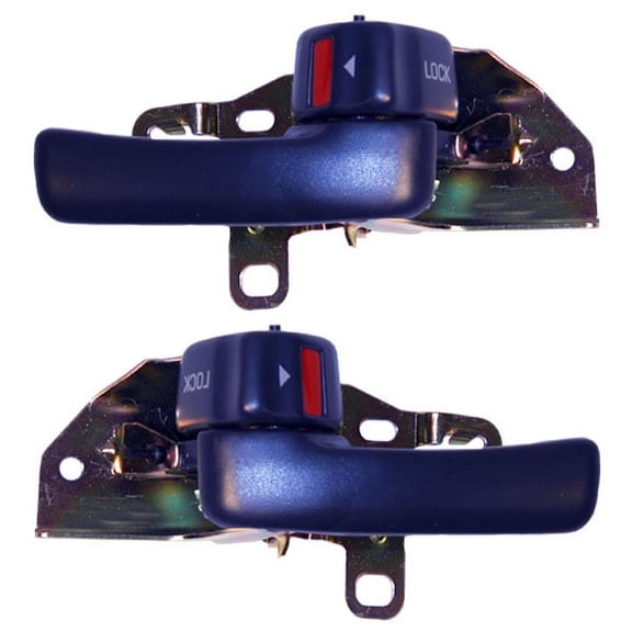 For 92-96 Toyota Camry Blue Front or Rear Inside Inner Interior Door Handle Pair
