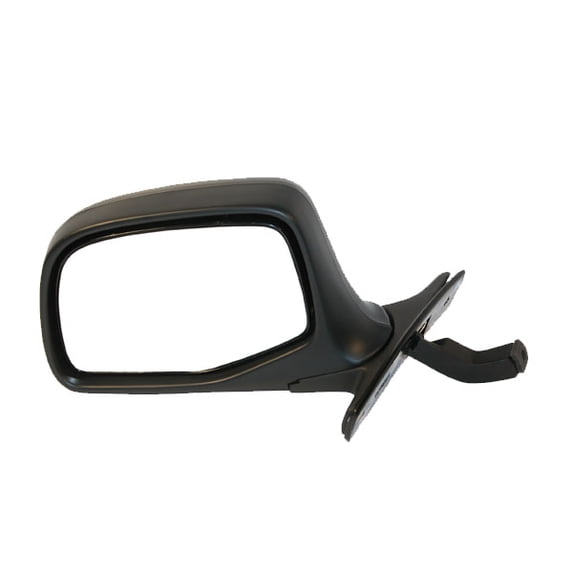 For 92-97 F-Series Pickup Truck/Bronco Rear View Mirror Manual Chrome Left Side