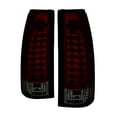 thumbnail image 1 of For 92-99 Chevy Suburban Sonar LED Tail Lights (Red/Smoke) YD-ALT-CCK88-LED-RS, 1 of 4