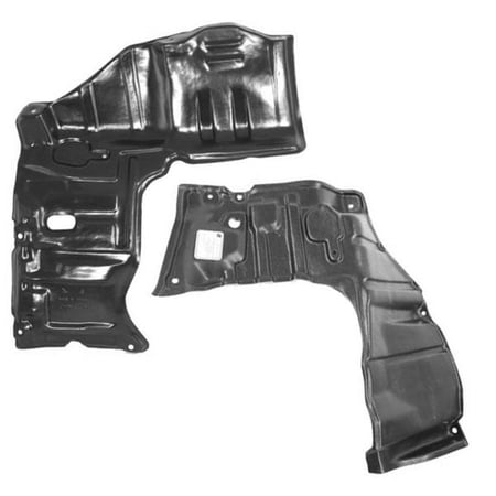 For 93-02 Prizm Automatic Trans Engine Splash Shield Under Cover LH+RH SET PAIR