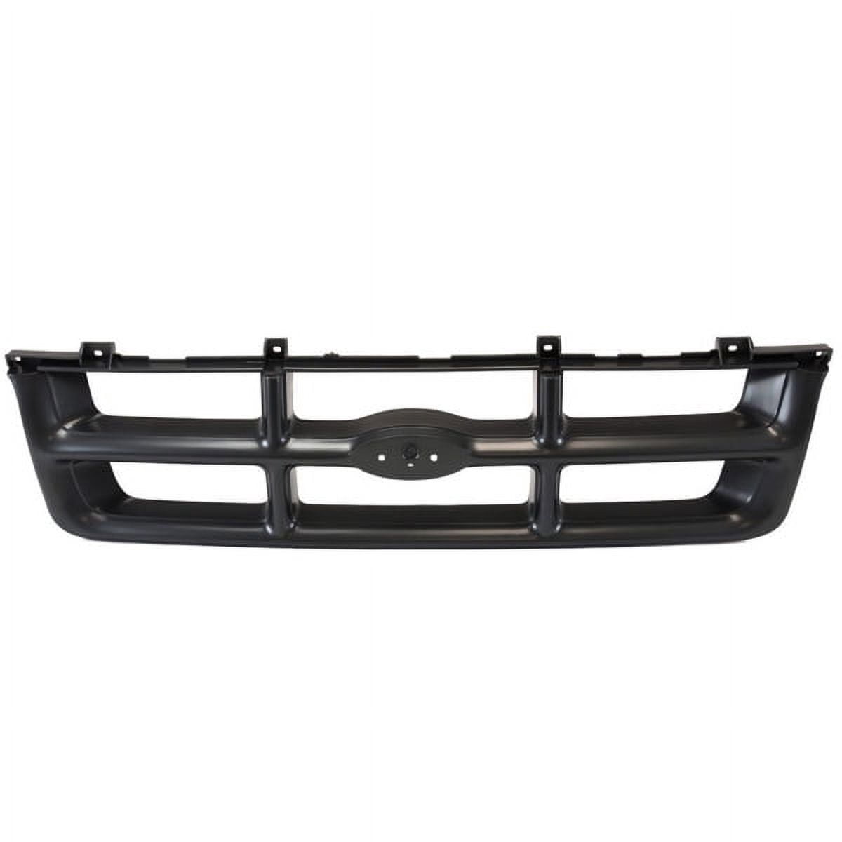 Black Front Grille Assembly Replacement Fit 93-94 Ford Ranger Pickup Truck