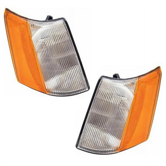For 93-98 Grand Cherokee Park Corner Light Turn Signal Marker Lamp Assy Set PAIR