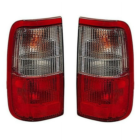 For 93-98 T100 Pickup Truck Taillight Taillamp Brake Light Tail Lamp SET PAIR