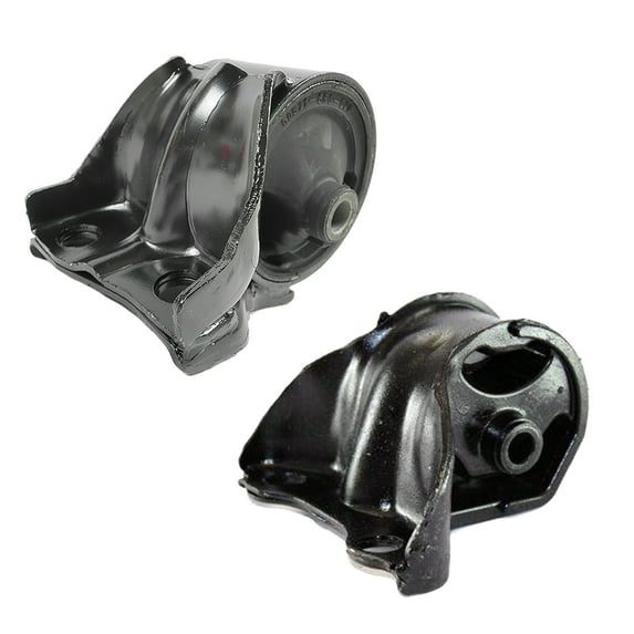 For 93 Honda Civic del Sol S Coupe 2-Door 1.5L FWD 6534 6551 Automatic Engine Motor & Transmission Mount Set 2PCS New