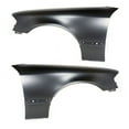 thumbnail image 1 of For 94-00 C-Class Front Fender Quarter Panel w/Molding Hole Left Right SET PAIR, 1 of 5