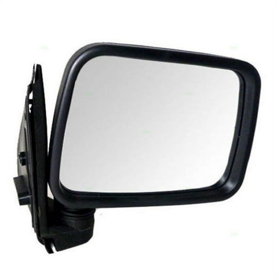 For 94-97 Passport & Rodeo Rear View Door Mirror Manual Black Folding Right Side