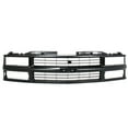 thumbnail image 1 of For 94-99 Chevy C/K Fullsize Pickup Truck & 95-00 Tahoe Grille Assembly Black, 1 of 3
