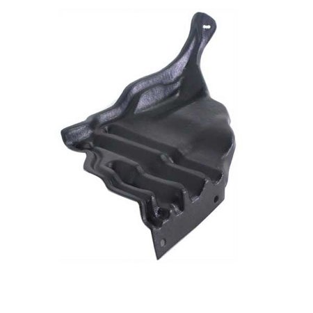 For 95-00 LS400 Rear Engine Splash Shield Under Cover Guard Black Plastic Right Side