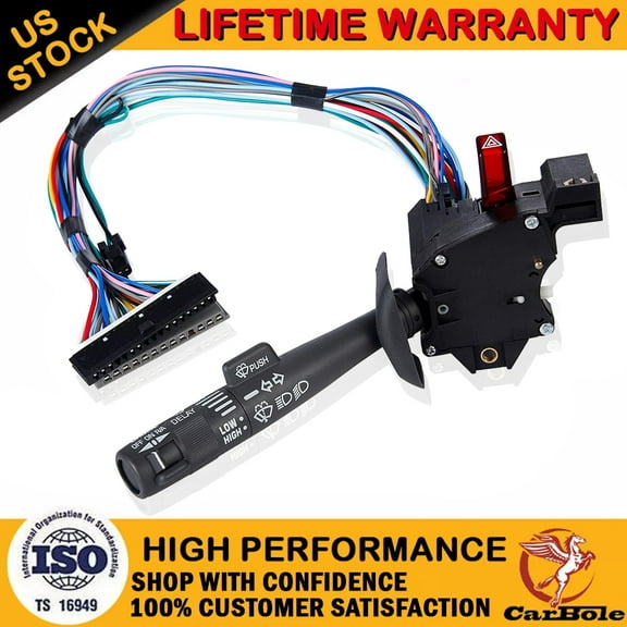 For 95-02 Chevy Tahoe GMC 26100985 Turn Signal Wiper Hazard Cruise Switch