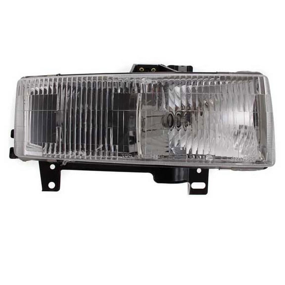 For 96-02 Chevy Express Van Headlight Headlamp Head Light Lamp w/Bulb Right Side
