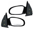 thumbnail image 1 of For 96-02 Saturn S-Series Sedan/Wagon Rear View Mirror Manual Non-Fold PAIR SET, 1 of 5