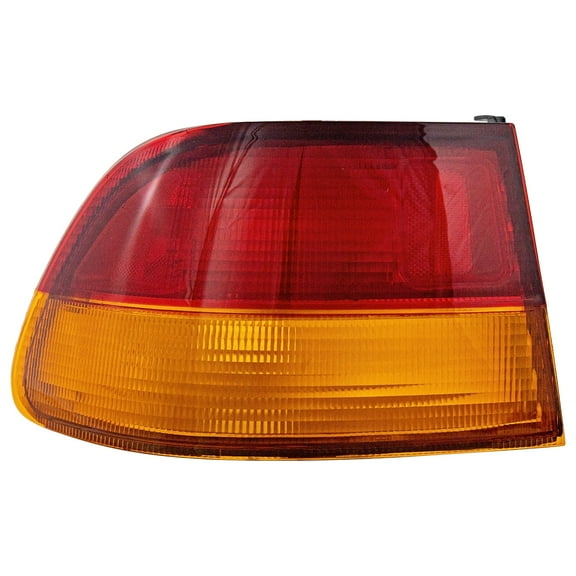 For 96 97 98 Civic Outer Taillight Taillamp Rear Brake Light w/o Bulb Left Side