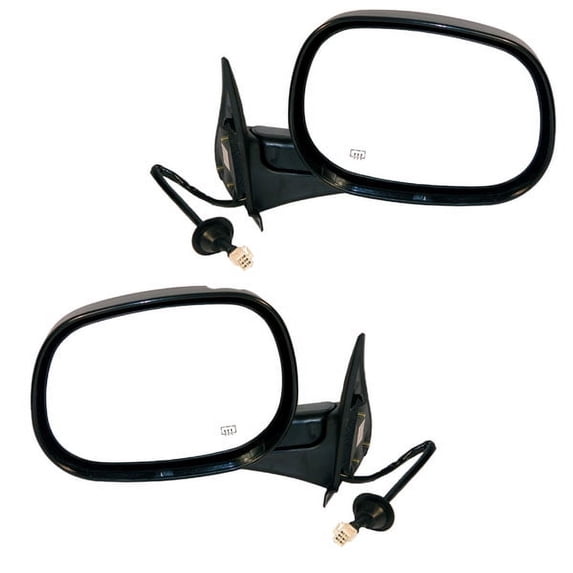For 97-00 Dakota Truck/98-00 Durango Rear View Mirror Power Non-Heated SET PAIR