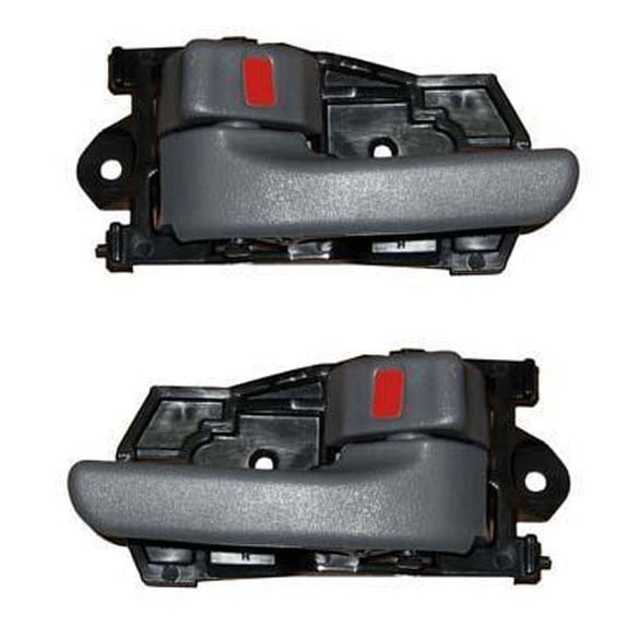 For 97-01 Camry ES300 98-03 Sienna Gray Grey Insider Door Handle Pair LH + RH